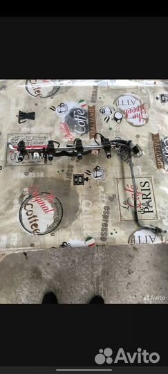 Топливная рампа с форсунками на Приору