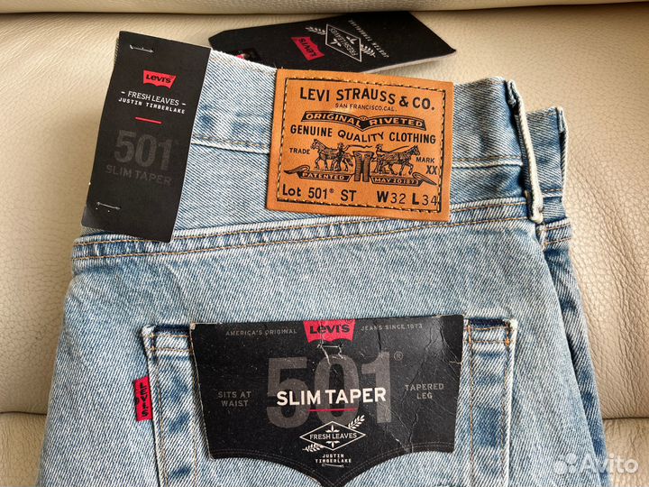 Levi's X Jastin Timberlake Оригинал 32x34