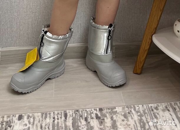 Сноубутсы котофей с защитой от снега/воды 37-37,5