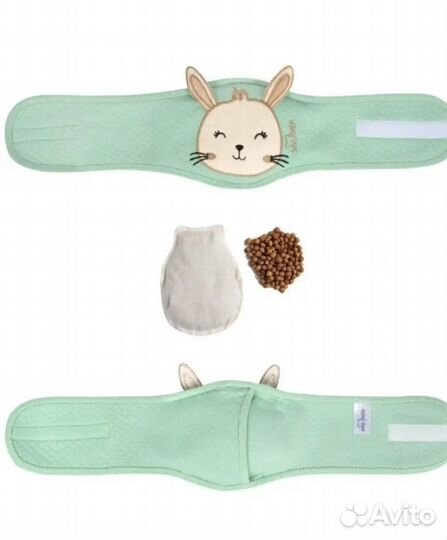 Пояс-грелка от колик с вишневыми косточками