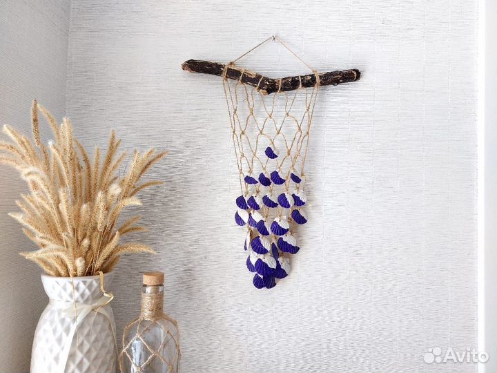Музыка ветра из ракушек украшение