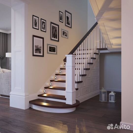 Ступени для лестниц и другие комплектующие О