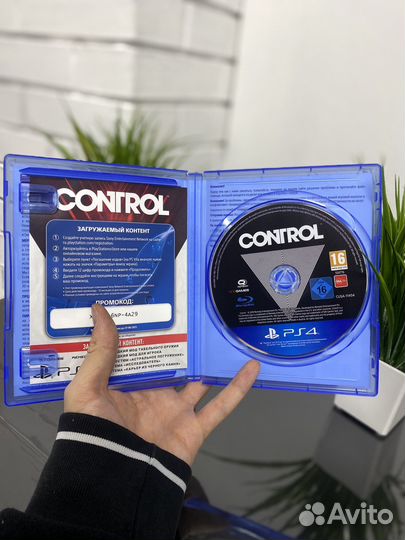 Диски на ps4 Control