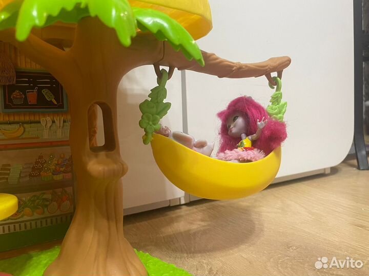 Домик с куклами enchantimals для детей