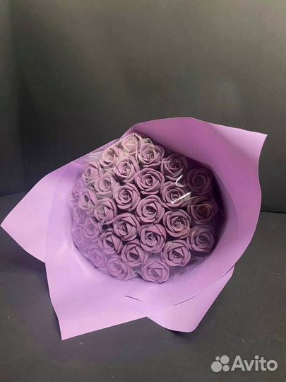 Букет - 29 Роз из Белого Шоколада