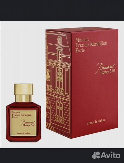 Духи baccarat rouge 540