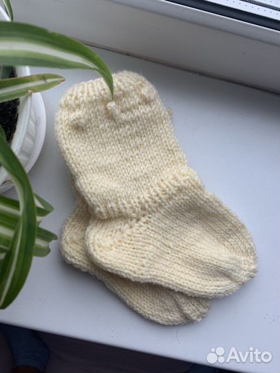 Носки вязаные детские
