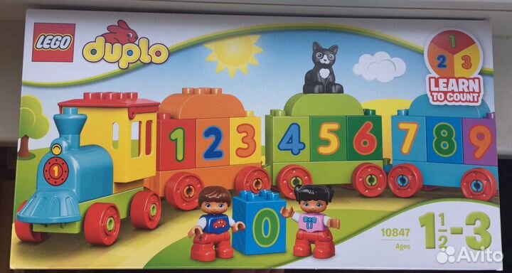 Новый конструктор lego duplo 10900, 10847