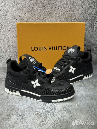 Louis Vuitton LV Skate Sneaker Black White