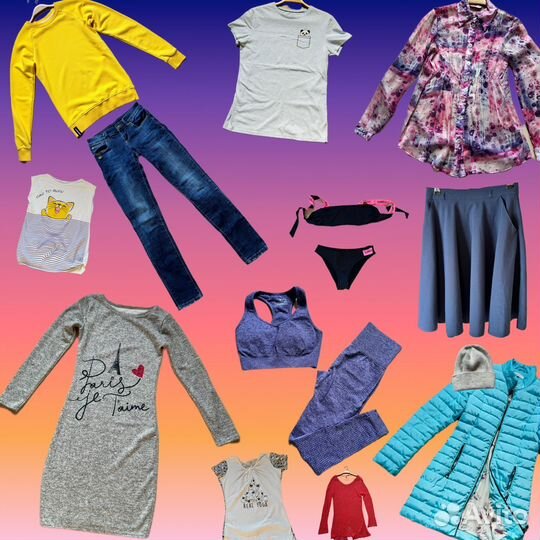 Хорошие женские вещи пакетом 40-42