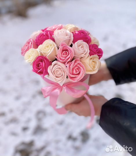 Букет из мыла