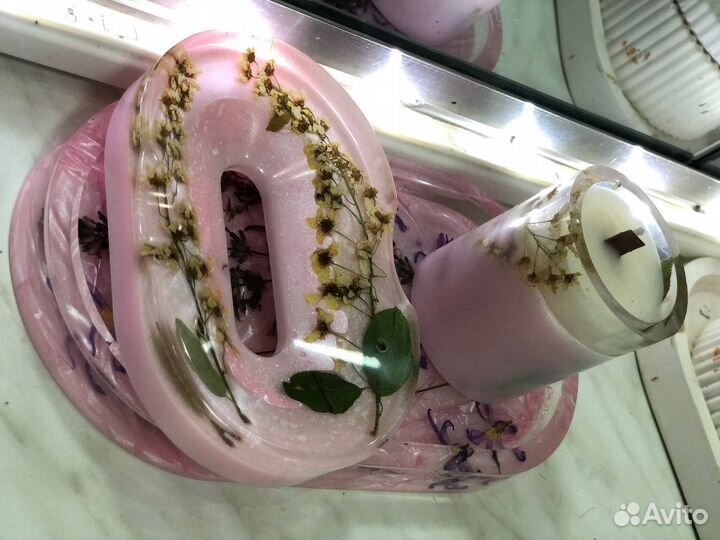 Подарочный набор из эпоксидной смолы