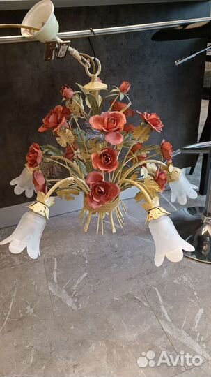 Люстра Италия Букет Роз ''