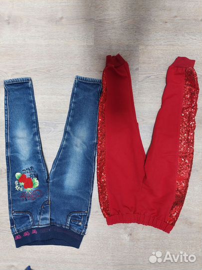 Пакет вещей для девочки 104 110 zara, pt, benneton