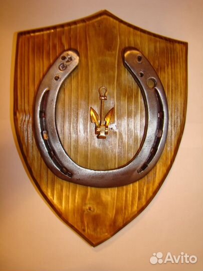 Панно подкова и якорь - талисман моряка - 6 видов