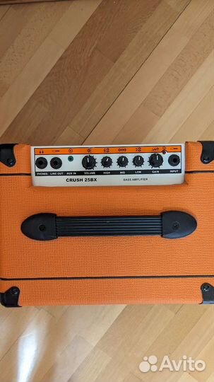 Басовый комбоусилитель orange crush 25bx