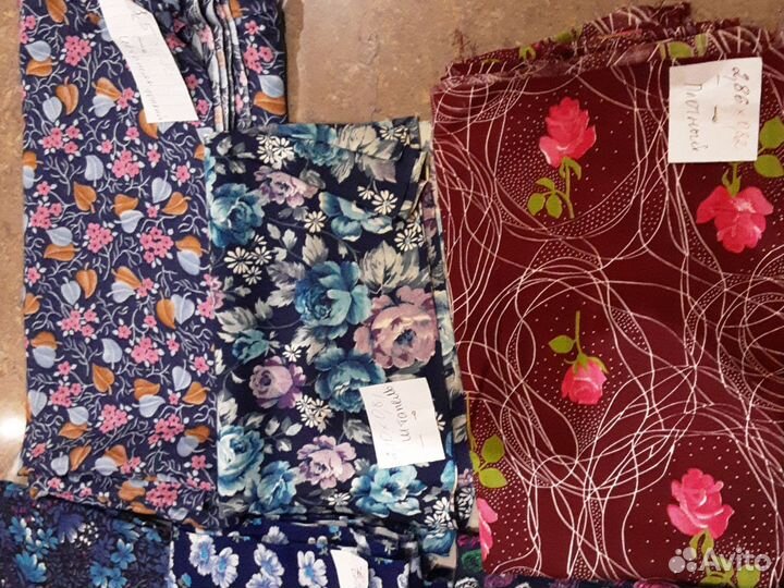 Ткань из СССР. Штапель