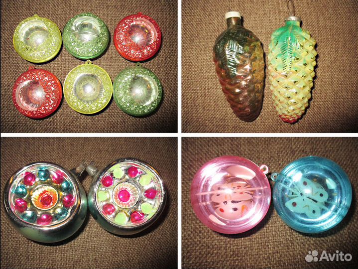 Новогодние Советские игрушки (много)