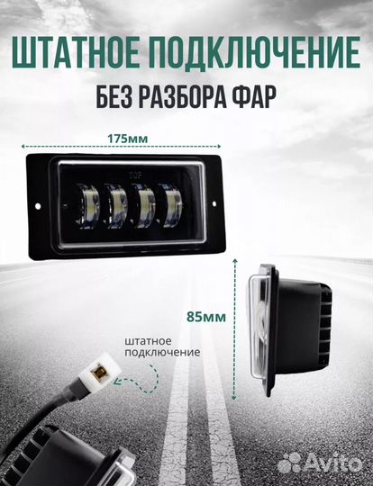 Противотуманные фары ваз 2110