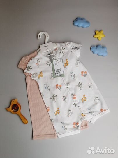 Песочники для девочки H&M 80, 86 размеры