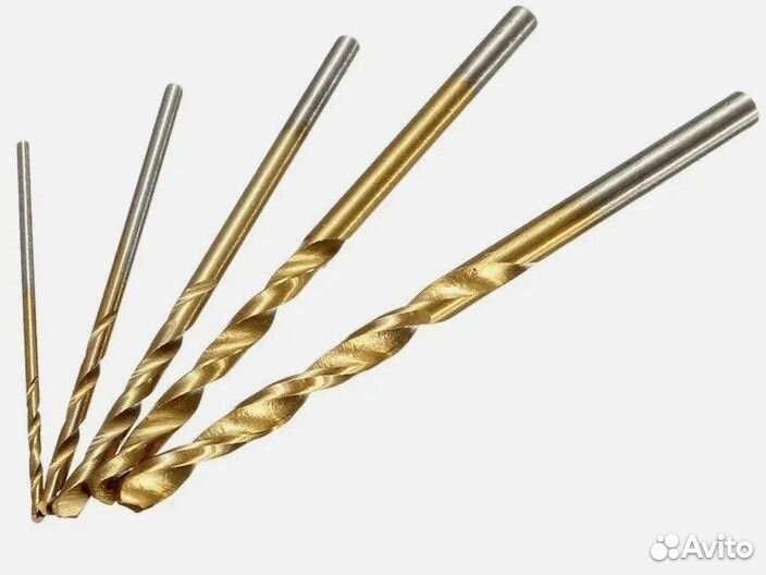 Набор свёрл 1-3 мм, 50 штук