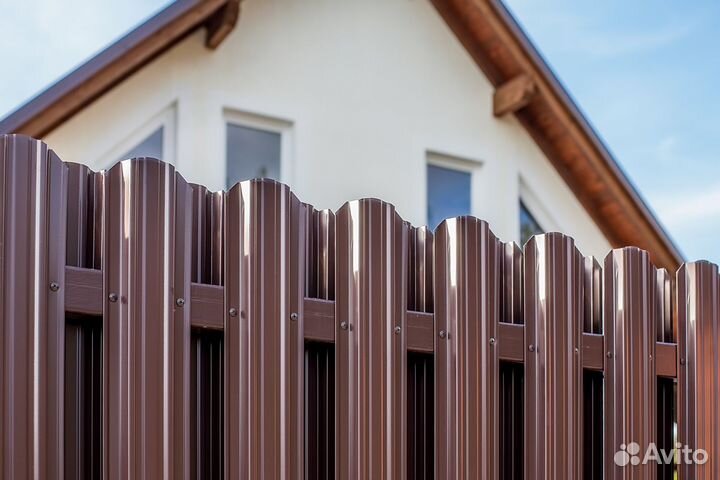 Профнастил, металлосайдинг, штакет заборный