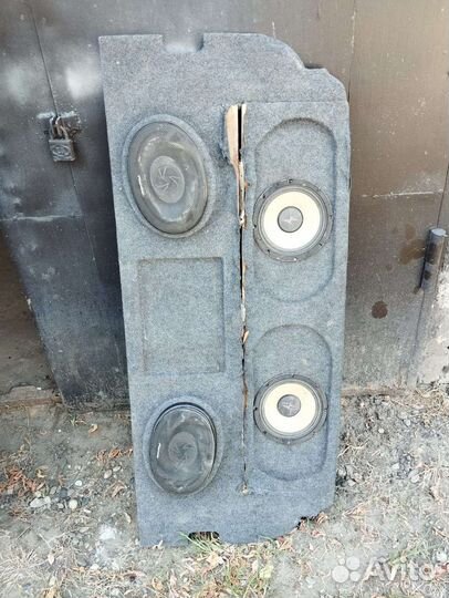 Колонки Pioneer + Задняя полка 2114