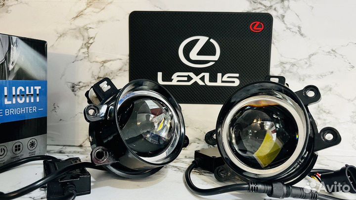 Лазерные противотуманки Lexus IS 250 BI-LED Lux