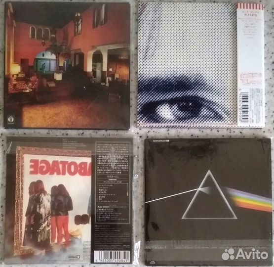 CD Мини-винил - BS,Metallica,Queen,Eagles,PF,R.St