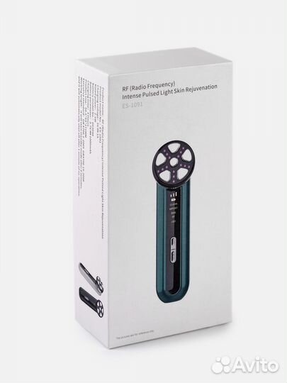 Массажер для лица и шеи RF лифтинг микротоки EMS