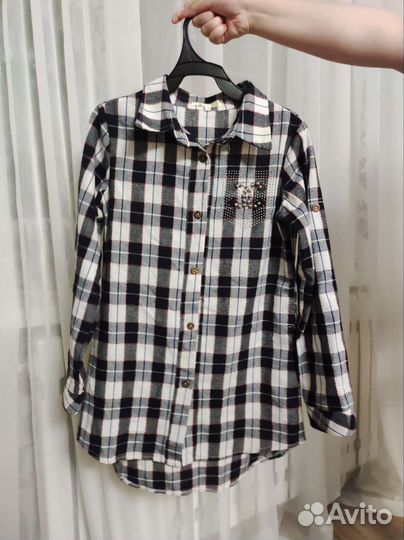 Рубашка-туника для девочки