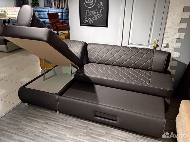 Угловой диван, кухонный уголок Рапид С-4