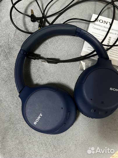 Беспроводные наушники Sony WH-CH710N синие