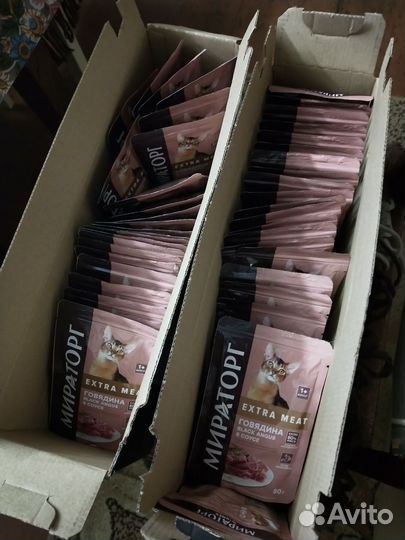 Влажный корм для кошек Мираторг