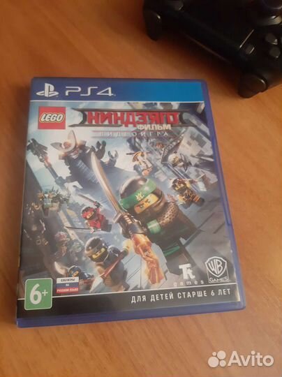 Диск Sony PS4. Игры пс 4. lego Ниндзяго
