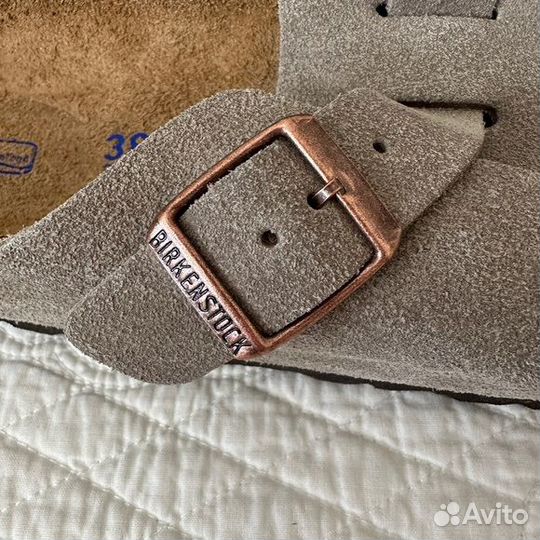 Мюли Birkenstock Boston Taupe Оригинал