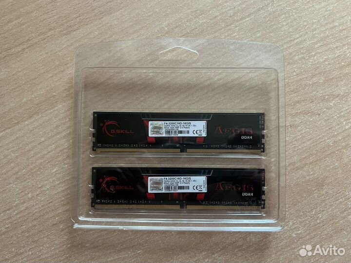Оперативная память G.Skill aegis 16gb DDR4