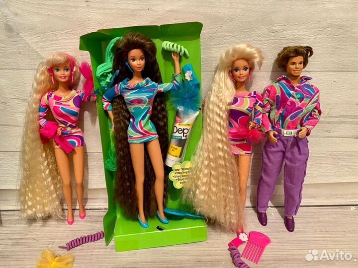 Для Доставки Totally Hair Barbie Whitney