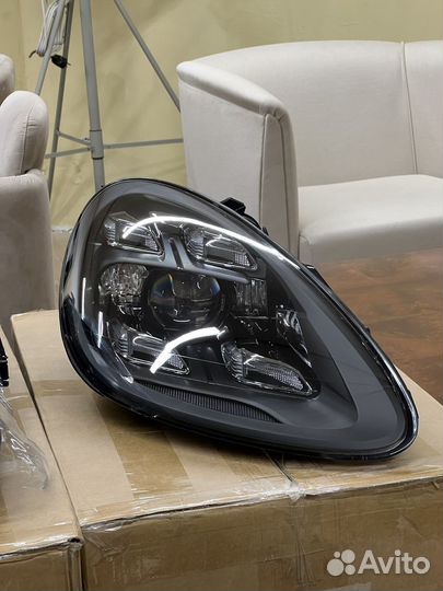 LED фары Порш Кайен 958, 2010 - 2014