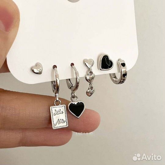 Серьги гвоздики