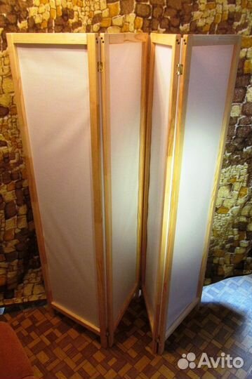 Ширма гармошка створчатая складная перегородка