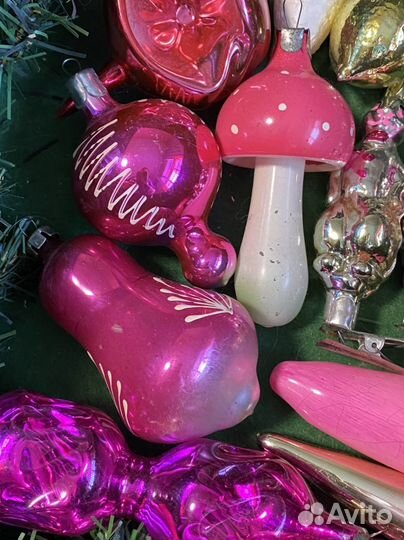 Елочные игрушки СССР Лот 383