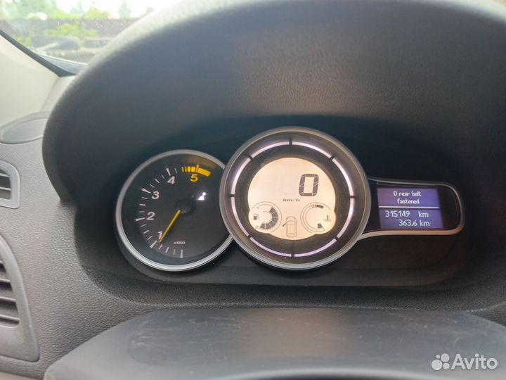 Renault Megane 1.5 МТ, 2010, 315 149 км