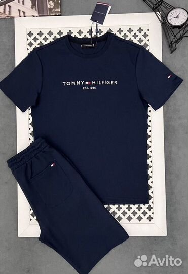 Шорты с футболкой tommy hilfiger