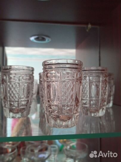Фужеры хрустальные СССР