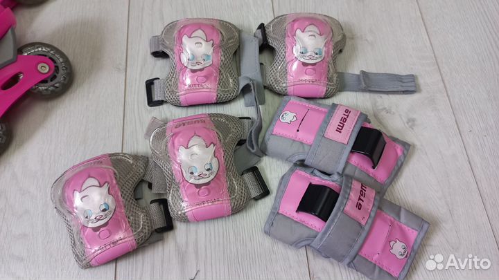 Роликовые коньки раздвижные 30-33 kreiss