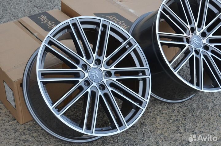 Диски Порше Панамера r21 разноширокие PR21