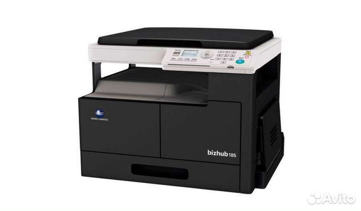 Черно-белый мфу Konica Minolta bizhub 185