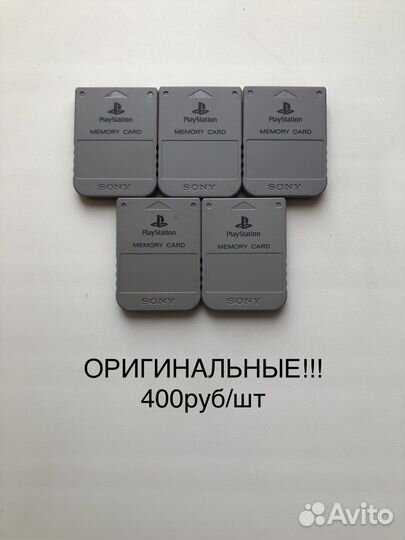 Kарта памяти PS1 Оригинал