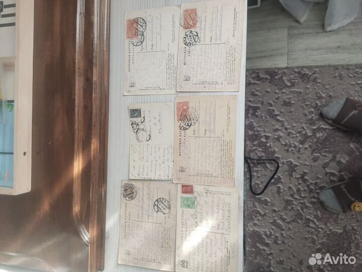 Почтовые карточки с оригинальной маркой